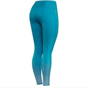 HYLETE Women's Motiv II Tight in Fade-Lagoon Leggings XS